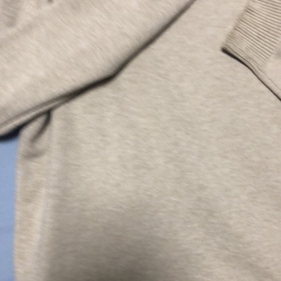 Men's coffee wool knitted fabric long-sleeved T-shirt - Picture 10 of 16